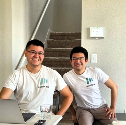 LeadNitro's co-founders
